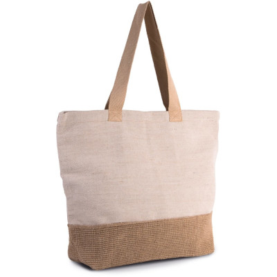 Rustic juco hold-all shopper bag